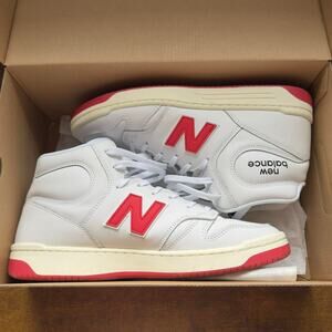 New Balance Numeric 480 Hi Red White US Size 12